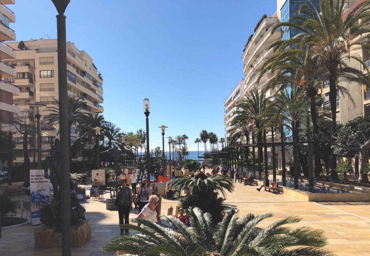 Beach Front Apartment-1St Line Marbella Exteriér fotografie